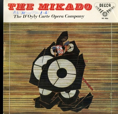 THE MIKADO- D'OYLY CARTE OPERA COMPANY LP/VG1992