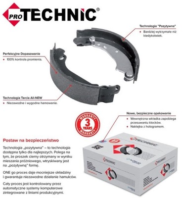 PROTECHNIC PRS0104 КОМПЛЕКТ КОЛОДОК ТОРМОЗНЫХ