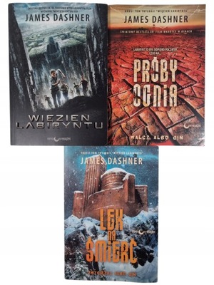 Więzień Labiryntu 1-3 / James Dashner