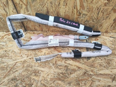 Шторка безопасности воздушная левая vw volkswagen polo 2g фото №1