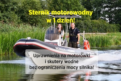 Sternik motorowodny - szkolenie w 1 dzień