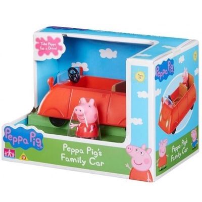 Zestaw z figurką Świnka Peppa Auto Peppy II 06059