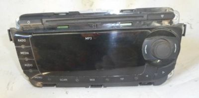Seat ibiza iv 08-12 радио cd mp3 6j1035153c фото №1