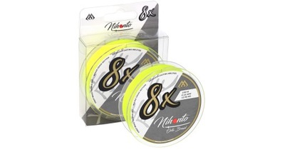 Mikado Nihonto Octa 8 Braid 0,20mm 150m Fluo żółta