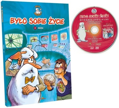 Było sobie życie: Mózg komiks cz.2 + płyta DVD