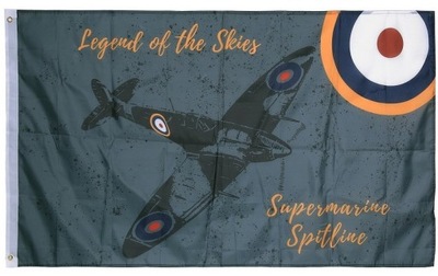 flaga spitfire RAF legend of the skies WW II