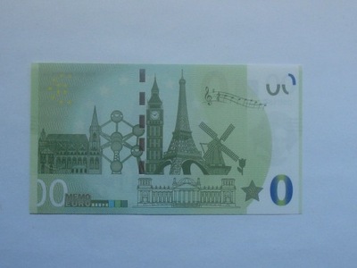 Insel Sylt Banknot Memo 0 Euro 2018 UNC