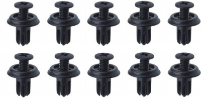 Cgevrolet mazda davhonda civic crx кліпси штифти накладки порога - nowe, фото №1