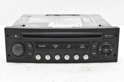 Радио радиопроигрыватель cd rds 9666968177 citroen berlingo 2 ii lift 12-15 фото №1