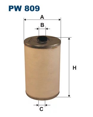 PW809 FILTRO COMBUSTIBLES  