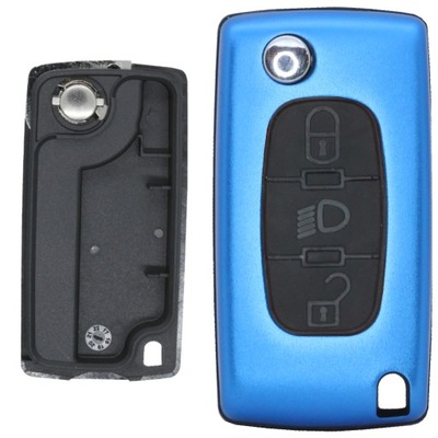 Корпус ключа citroen berlingo ii c3 c4 picasso фото №1