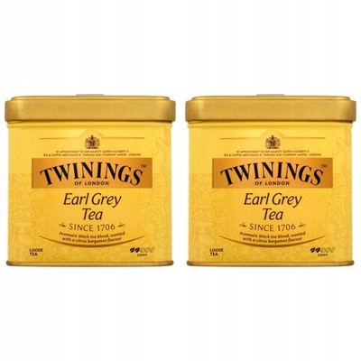 Twinings Herbata liściasta czarna Earl Grey 200g