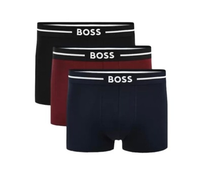 BOSS bokserki męskie bawełniane 50499390-970 Kolorowe 3 szt. r. M