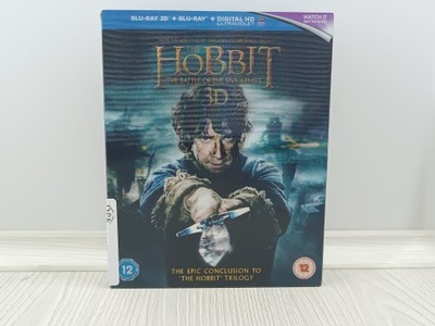 Film Blu-Ray THE HOBBIT 3D Bitwa 5 Armii