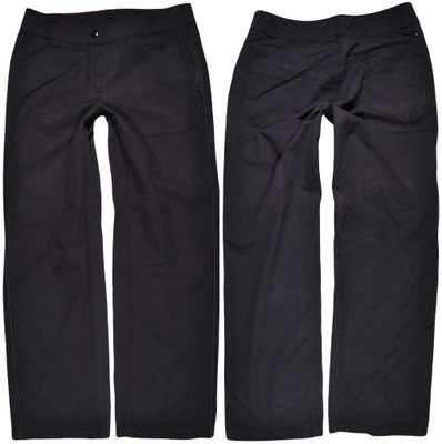 TOMMY HILFIGER spodnie BLACK LEISUER PANT M