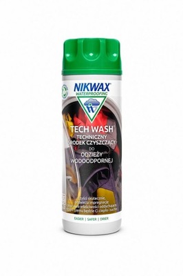 Płyn do prania odzieży kurtek środek czyszczący Tech Wash Nikwax 300 ml