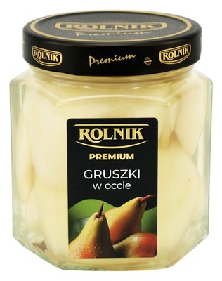 Rolnik Gruszki w occie Premium pasteryzowane 560ml