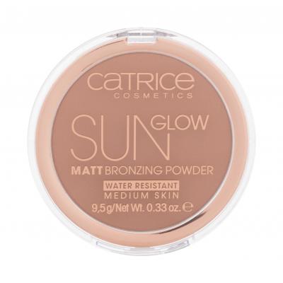 Catrice Sun Glow Matt 9,5 g dla kobiet Bronzer 030 Medium Bronze