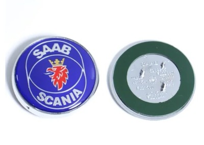 EMBLEMA LOGOTIPO INSIGNIA SAAB SCANIA 68MM  