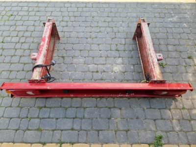 Балка підсилювач задня рама peugeot boxer iii 14- lift фото №1