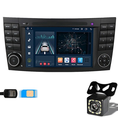 RADIO MERCEDES W211 W209 CLS ANDROID CARPLAY 4/64G  