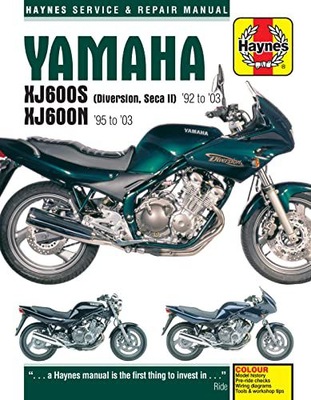 YAMAHA XJ600S DIVERSION SECA II XJ600N [KSIĄŻKA] 