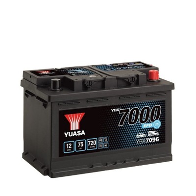 YUASA СТАРТ СТОП 12V 75AH 700A - АККУМУЛЯТОР EFB