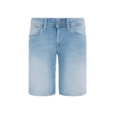 PEPE JEANS NIEBIESKIE JEANSOWE SZORTY (W29)