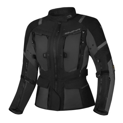 Damska turystyczna kurtka motocyklowa Shima Hero 2.0 Lady Black XXL