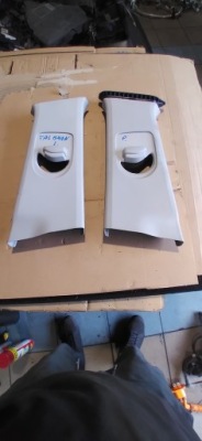 Renault talisman захист обшивка стійка середнього 769144985r 769139225r фото №1