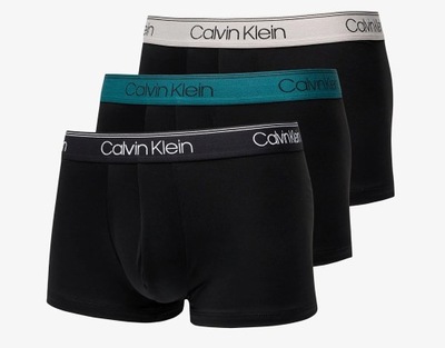 BOKSERKI MĘSKIE CALVIN KLEIN LOW RISE TRUNK 3PACK - R.L