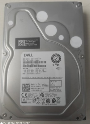 DYSK DELL 2TB TOSHIBA 12GBPS 0H194D