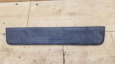 Молдинг накладка порог перед hyundai ix35 фото №1