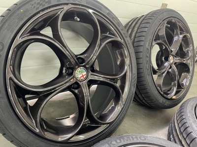 ALFA ROMEO GIULIA WHEELS SUMMER 225/40R19 255/35R19 KUMHO NEW  