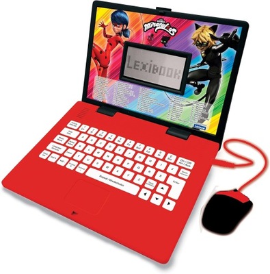 Lexibook JC598MIi3 Miraculous z dwujęzycznym laptopem