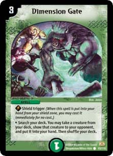 *DM-01 DUEL MASTERS - DIMENSION GATE - !!!