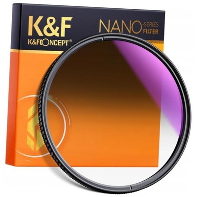 K&F FILTR POŁÓWKOWY szary NanoX GND8 Soft 67mm