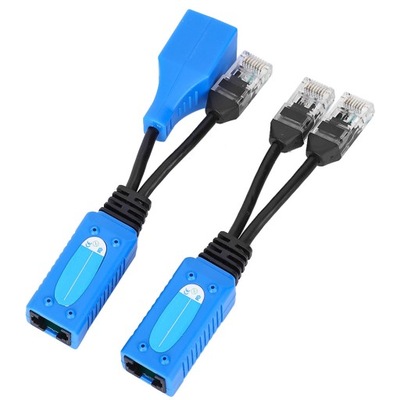 SPLITTER POE 2XWTYK RJ45 1XGNIAZDO RJ45