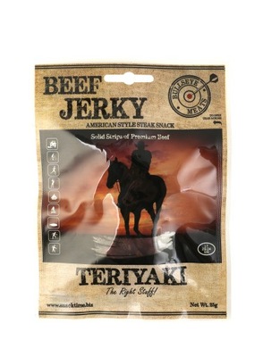 Bullseye Meat Suszona wołowina Beef Jerky Teriyaki