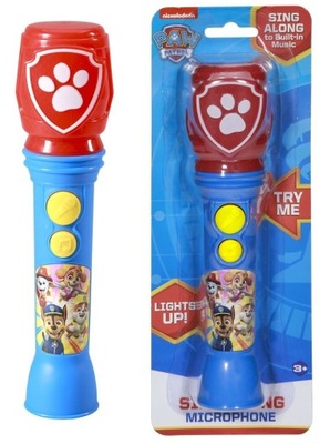 Mikrofon Karaoke dla Dziecka Psi Patrol Paw Patrol