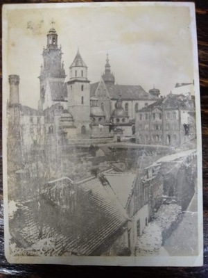 Fotografia WIDOK NA KATEDRA WAWELSKA około 1915 r.