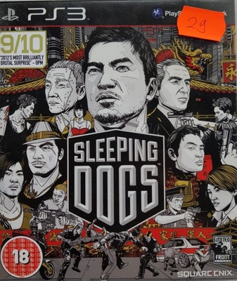 Sleeping Dogs PS3 Używana