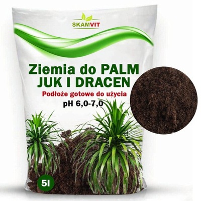 ZIEMIA SPECJALNA DO PALM JUK I DRACEN PODŁOŻE 5 L