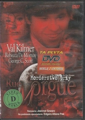 Morderstwo przy Rue Morgue DVD