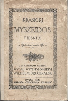 MYSZEIDOS pieśni X Krasicki Lwów 1922 r.