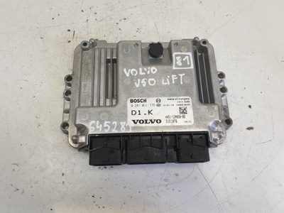 Volvo s40 ii v50 1.6 d блок керування двигуна бортовий комп'ютер фото №1