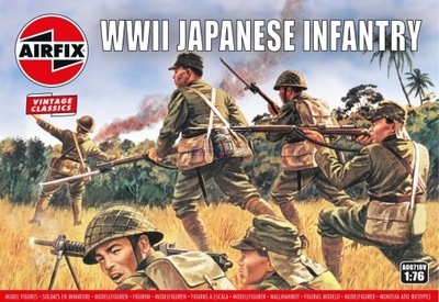 WWII Japanese Infantry, Airfix 00718v