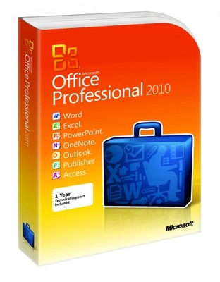 Microsoft Office 2010 Professional PRO BOX 2xPC PL