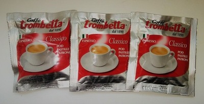 Kawa TROMBETTA Classico 10szt Saszetki/Cialde/ESE