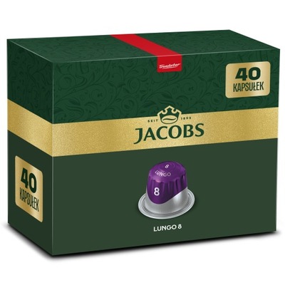 Kapsułki Jacobs-kompatybilne z Nespresso(r)* 40szt